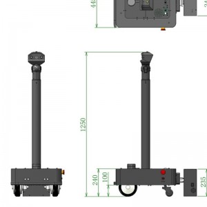 MR9 IDC Data center patrol robot